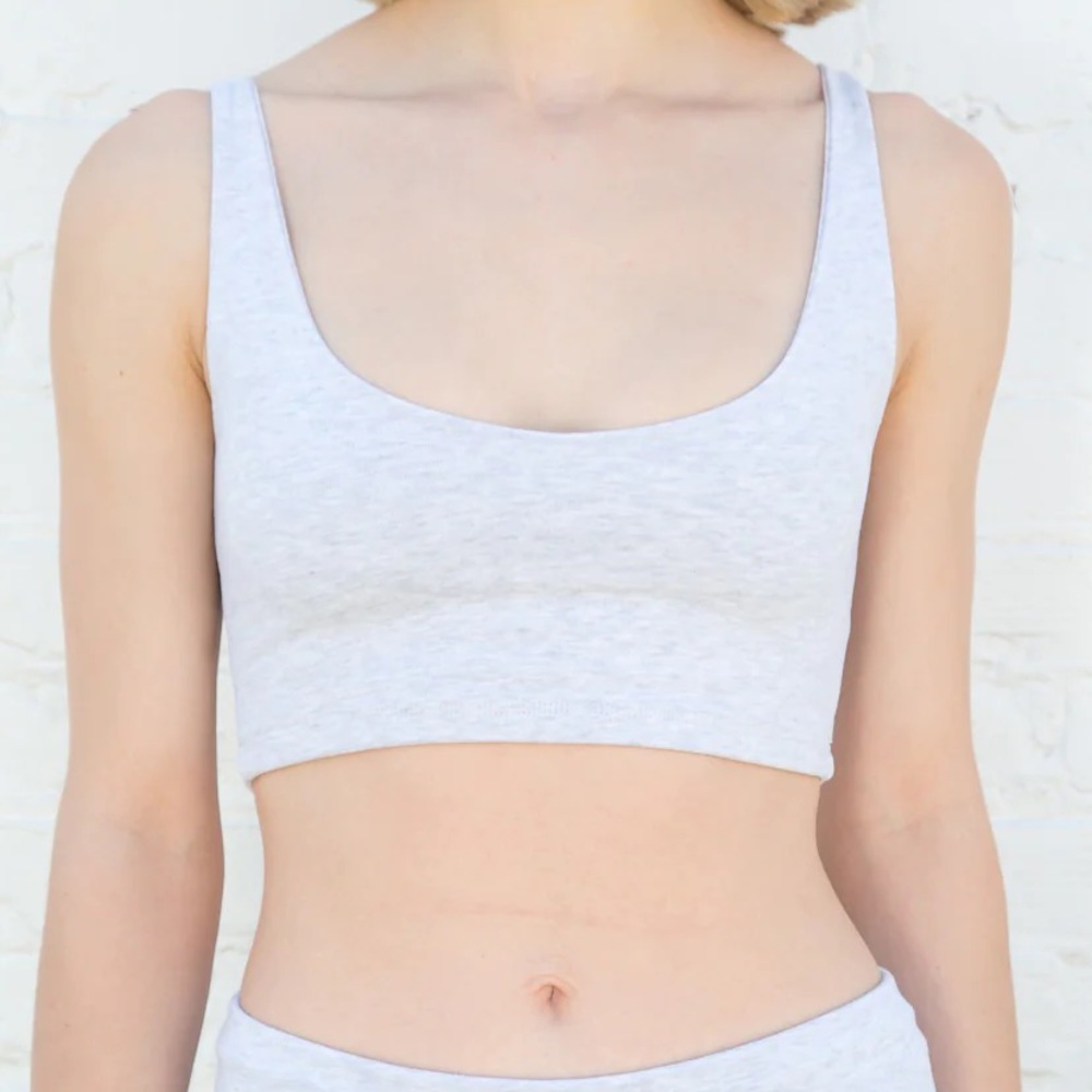 Brandy Melville Gray Lydia Tank